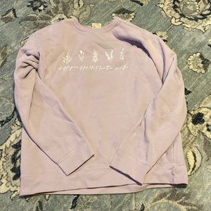 Comfort colors sweatshirt
